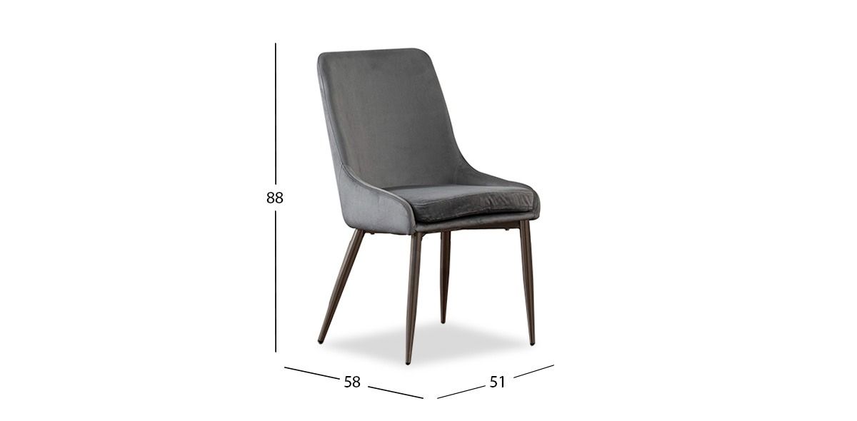 Silla Enkel II Gris
