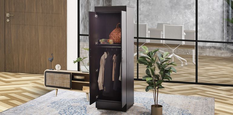 Closet Doble Colgador De Ropa Manhattan Cafe