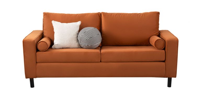 Sofá Plazas Landmark Naranja Terracota